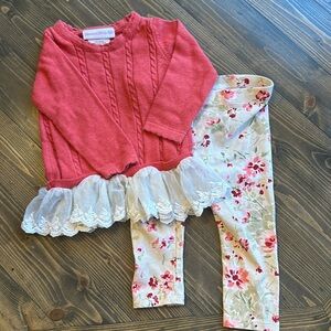 Girls winter two piece set